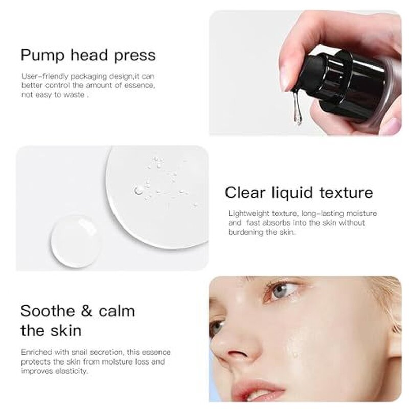 Snail Mucus Face Serum Manufacturer - OEM Wholesale Korean Skincare 96% for Sensitive Skin