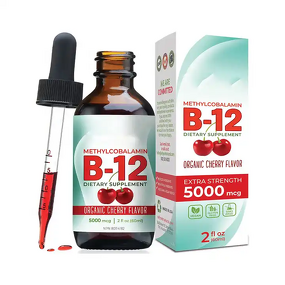 B12 Liquid Drops - Manufacturer - OEM Vegan 5000MCG Methylcobalamin All Ages