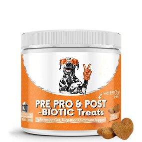 Dog Multivitamin Chews - Manufacturer - Private Label 8-in-1 Probiotic 120 Count