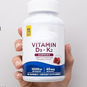 Melatonin Gummies - Manufacturer - Nordic 60ct D3 K2 Pomegranate Flavored