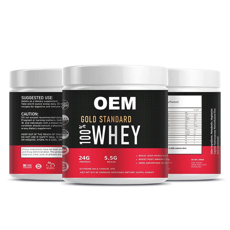 Whey Protein Powder - Manufacturer - OEM Isolate Bodybuilding Gym Weight Gain
