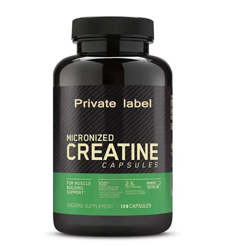 Creatine Capsules - Manufacturer - Private Label Customized Muscle Health