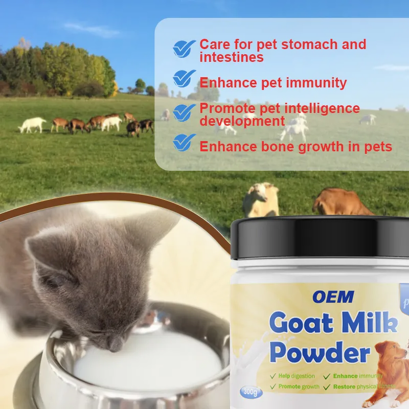 Pet Goat Milk Powder - Manufacturer - Private Label Customized High Nutrition