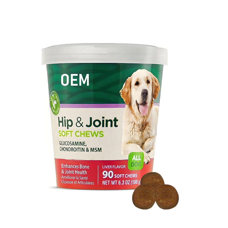Dog Joint Chews - Manufacturer - Glucosamine Chondroitin MSM Vitamin C E Soft Chews