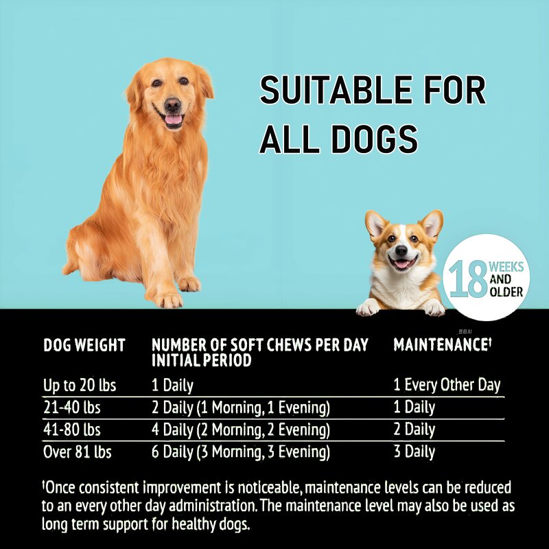 Dog Joint Chews - Manufacturer - Glucosamine Chondroitin MSM Vitamin C E Soft Chews