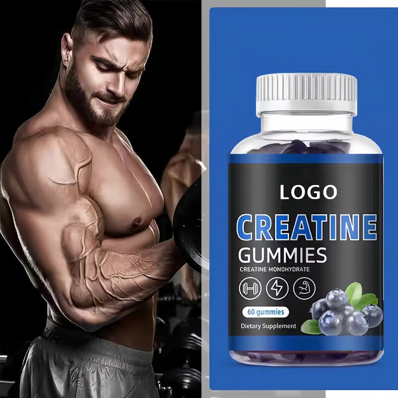 Creatine Gummies - Manufacturer - Weight Gain Pre Workout Muscle Growth