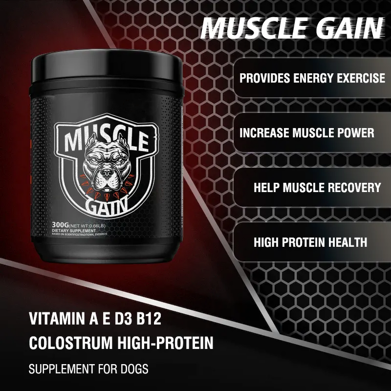 Dog Muscle Chews - Manufacturer - Private Label Customized Soft Chewable