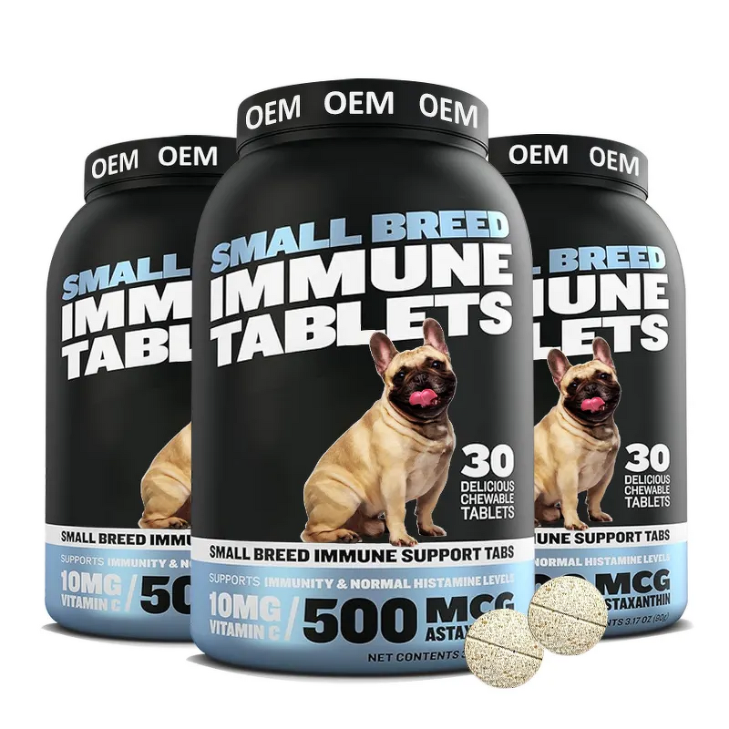 Dog Immune Tablets - Manufacturer - Grain-Free Vitamins Minerals All Breeds