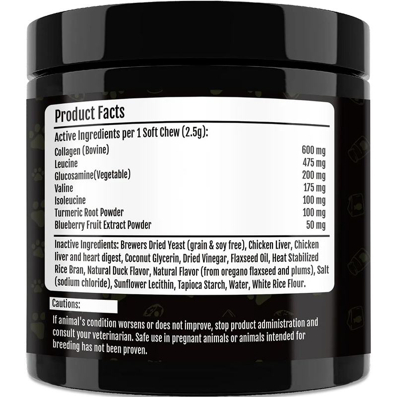 Dog Muscle Supplement - Manufacturer - Customized Healthy Private Label Mascotas