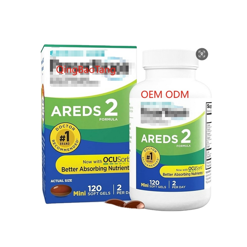 Eye Health Softgels - Manufacturer - 120ct Zeaxanthin Lutein Zinc Vitamin C E