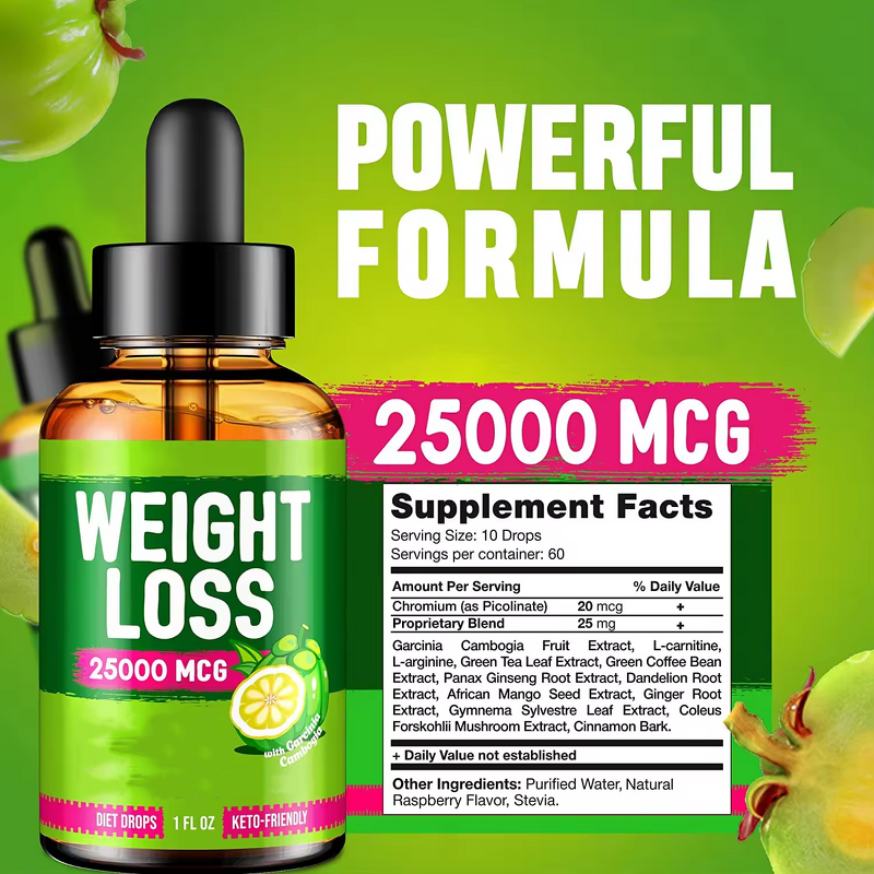 Keto Diet Drops - Manufacturer - Customized Private Label Weight Loss Adult Non-Pregnant