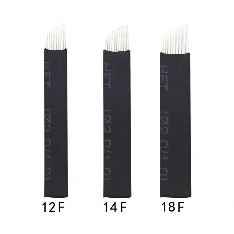 Tattoo Needle Manufacturer - 0.15mm 0.18mm 18U Eyebrow Microblading Blade Manual Pen