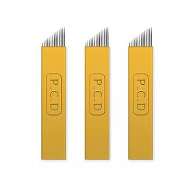 Microblading Blades Manufacturer - Permanent Makeup Eyebrow Lip Tattoo Sloped Needles