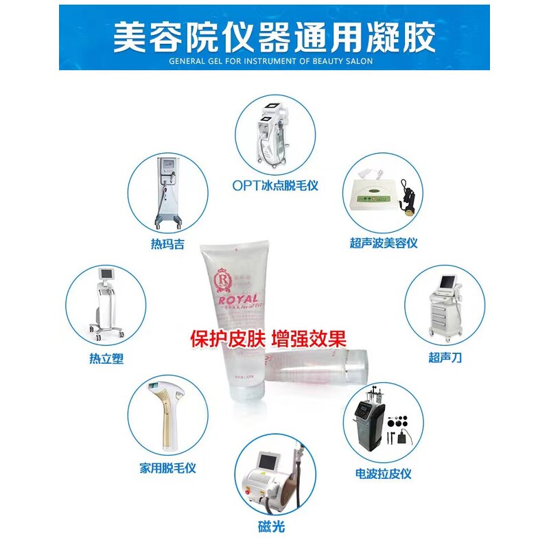 Slim Gel Manufacturer - Private Label Royal Facial for RF IPL & Ultrasonic Cavitation