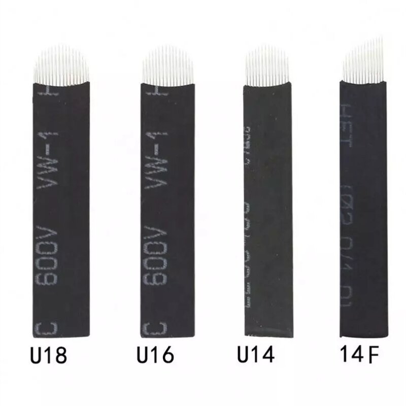 Tattoo Needle Manufacturer - 0.15mm 0.18mm 18U Eyebrow Microblading Blade Manual Pen