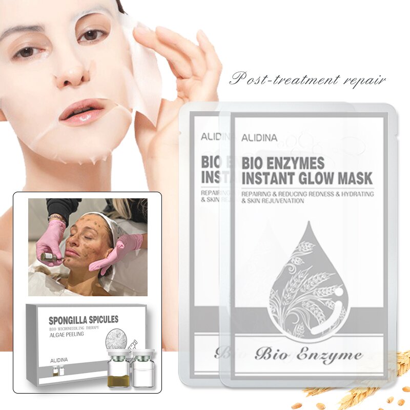 Facial Repair Mask Manufacturer - New Bio Enzymes Instant Glow for Calming & Hydrating