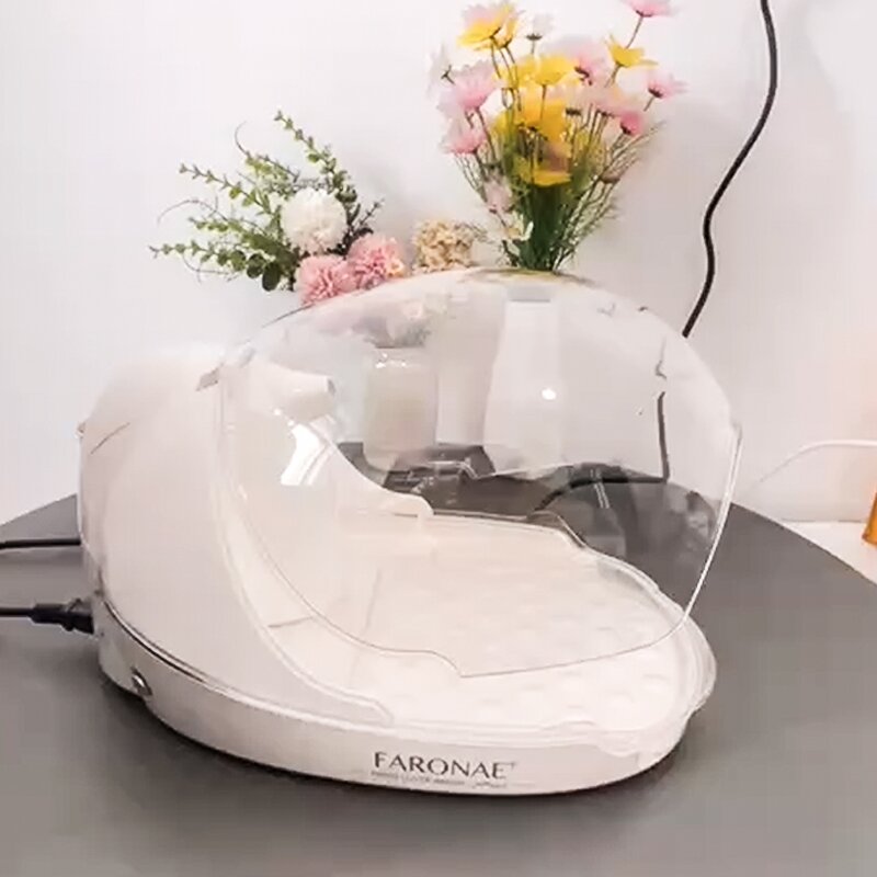 Hand Salon Cabin Manufacturer - Space Module Red Blue Light Steam Collagen Regeneration