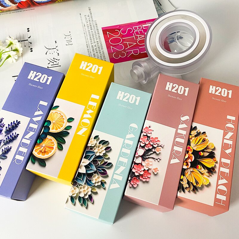 Shower Head Filter Manufacturer - 2024 Filtration H201 Multi Flavors Scents with Vitamin C