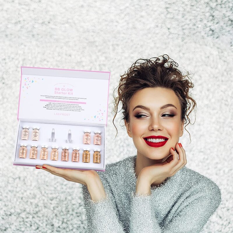 BB Cream Serum Manufacturer - Stayve Ibcccndc Lanfrost 12pcs 8ml with Niacinamide/Peptide