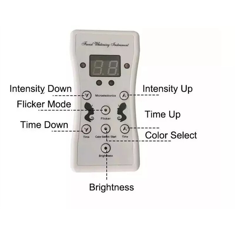 LED Face Mask Manufacturer - with Neck Therapy 7 Colors for Skin Rejuvenation
