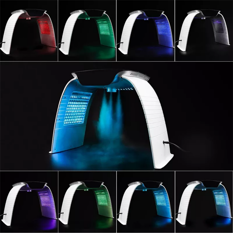 LED Mask Device Manufacturer - Steaming Facial Therapy with 7 Colors Photon for Acne