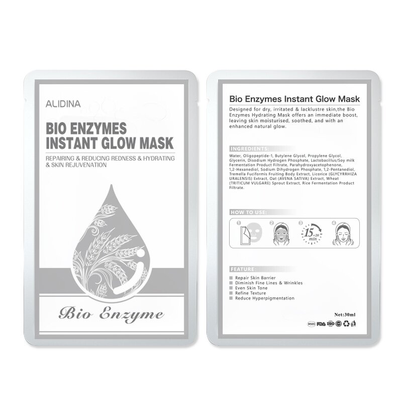 Bio Enzymes Mask Manufacturer - Instant Glow Facial Repair After Biomicroneedling Therapy