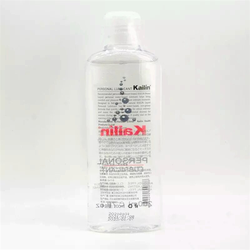 Sex Lube Manufacturer - Kailin 200ML Factory Direct Wholesale Water Based Adult