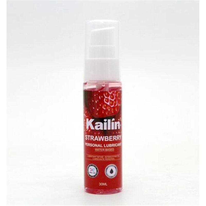 Lubricant Manufacturer - 30ML Kailin Edible Fruit Flavor Strawberry Water Based