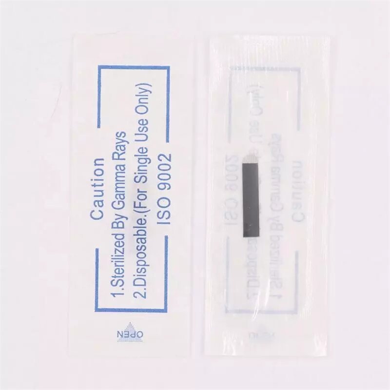 Tattoo Needle Manufacturer - 0.15mm 0.18mm 18U Eyebrow Microblading Blade Manual Pen