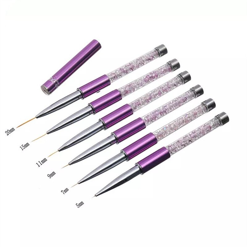 Nail Art Brush Manufacturer - Liner Painting Gradient Handle Flower Stripe