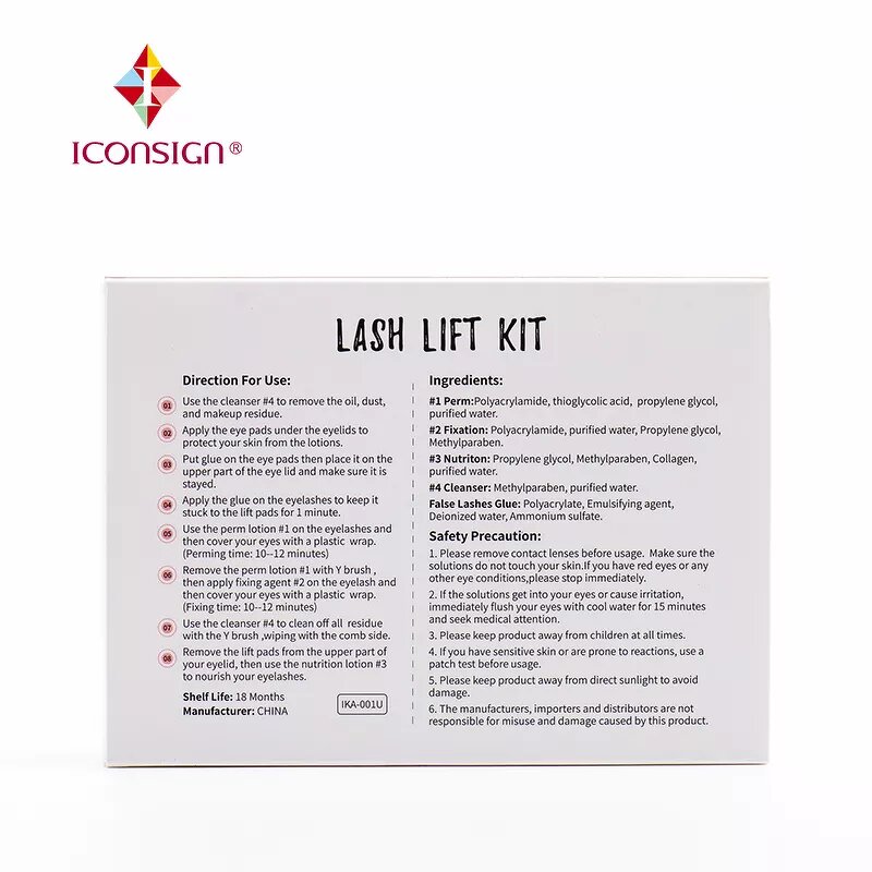 Eyelash Perm Kit Manufacturer - Professional Lift & Lash Perming Set