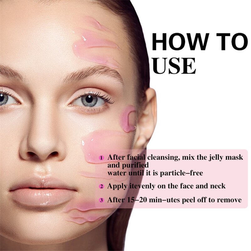 Peel Off Jelly Clay Mask Manufacturer - Premium Rubber Mask for Spa Facial DIY Powder