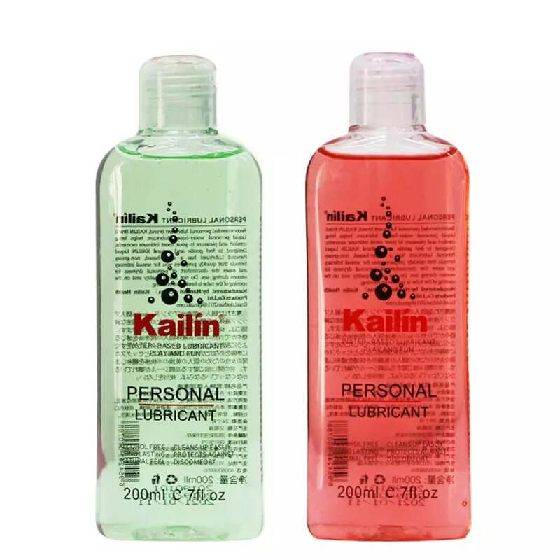 Lubricant Manufacturer - 200 ML Kailin with Flavours Organic Personal & Massage Oil