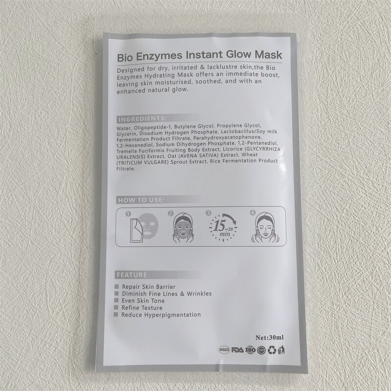 Bio Enzymes Mask Manufacturer - Instant Glow for Fast Repair After Spongilla Treatment