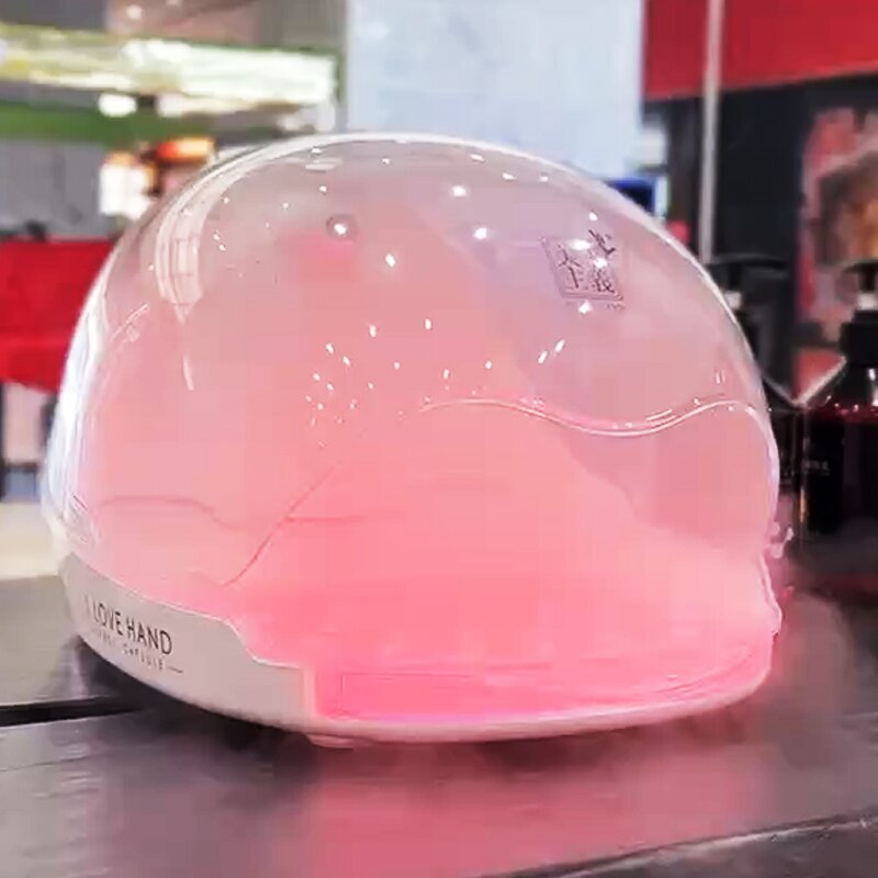 Hand Salon Cabin Manufacturer - Space Module Red Blue Light Steam Collagen Regeneration