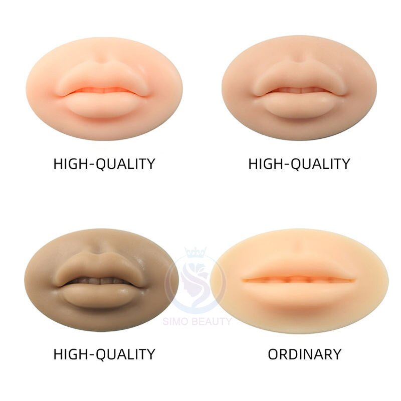 3D 5D Lip Mold - Manufacturer - Permanent Makeup Soft Silicone Microblading