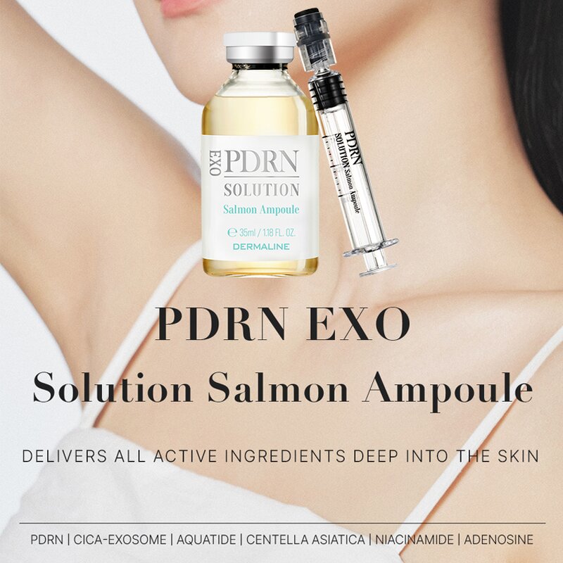 PDRN Salmon Ampoule - Manufacturer - Dermaline EXO Bright Skin Beauty Solution