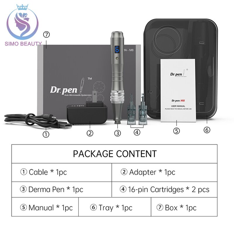 Dr Pen M8 Cartridge - Manufacturer - Micro Needle Derma Pen Great Price