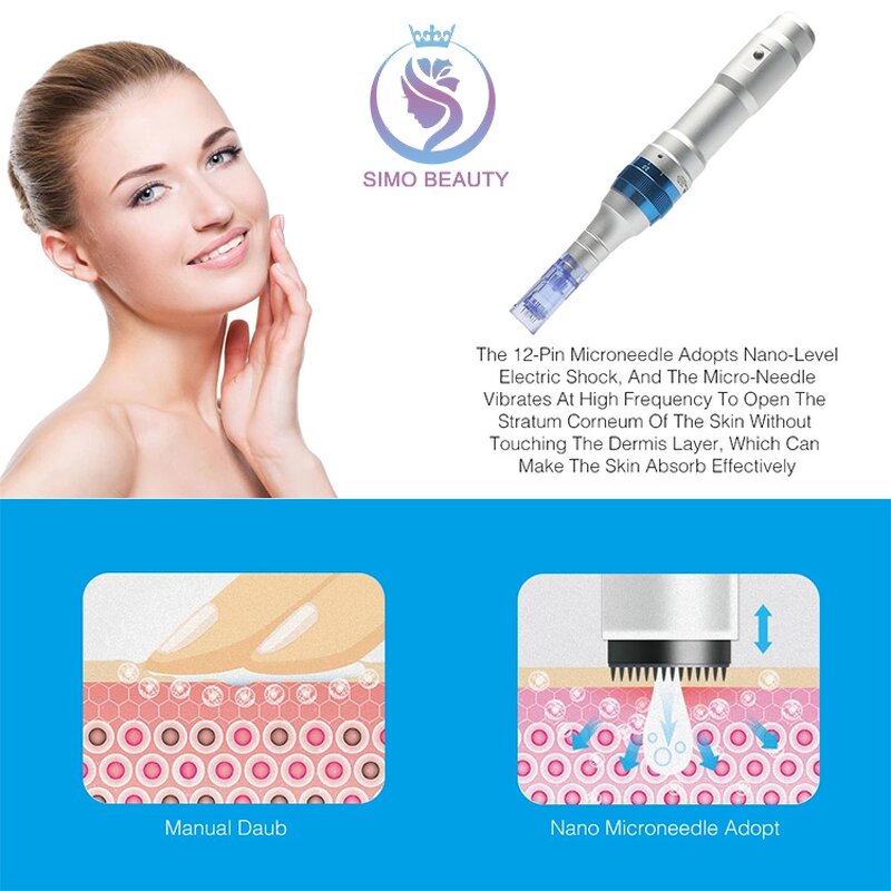 Derma Roller Pen A6 - Manufacturer - Rechargeable Micro Needle Personal Cosmetic