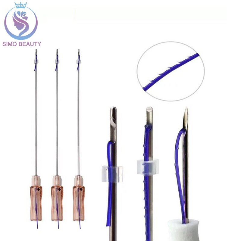 PDO Thread Lift - Manufacturer - Absorbable L Blunt Cannula Face Lifting Korea
