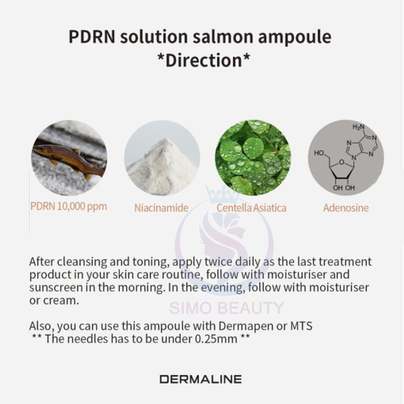 Salmon PDRN Serum - Manufacturer - DNA Solution Skin Whitening Rejuvenecedor