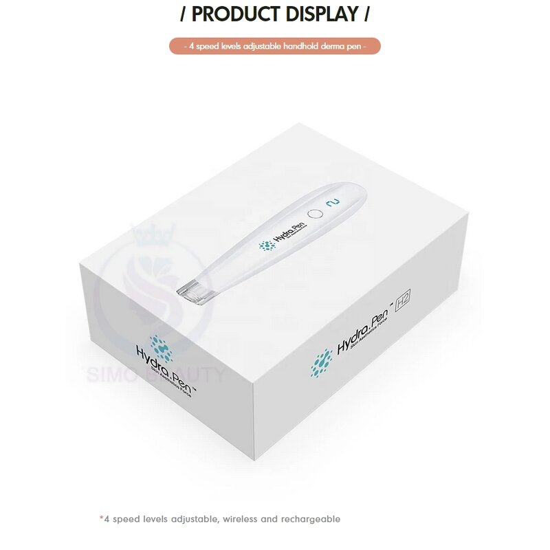 Hydra Pen Hydro H2 - Manufacturer - Portable Trusted Thousands Dermatologist Approval