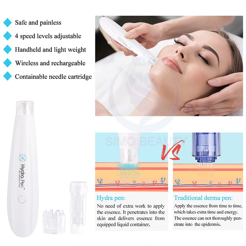 Hydra Pen H2 - Manufacturer - Nano-Needle System Anti-Aging Dermatologist Approval