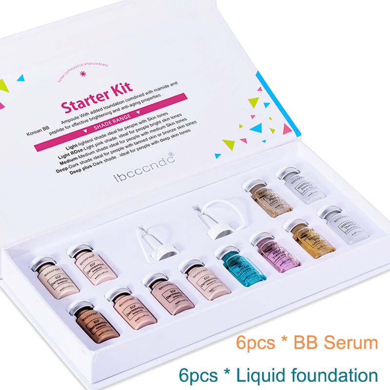 BB White Serum - Manufacturer - Foundation Ampoule Crema Para Skin Care