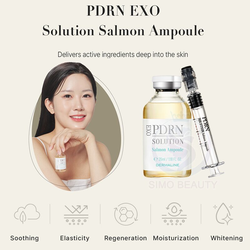 PDRN Salmon Ampoule - Manufacturer - Dermaline EXO Bright Skin Beauty Solution