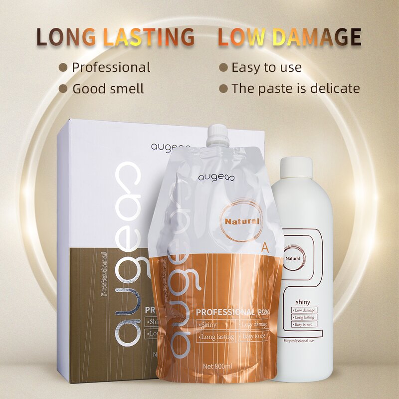 Hair Perm Manufacturer - OEM Best Selling Salon Natural Low Damage Long Lasting Curly