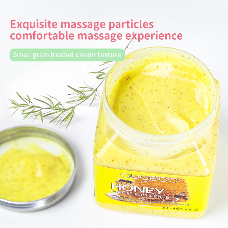 Body Scrub Manufacturer - 350ml Jars Own Brand In Stock Exfoliating Organic Whitening