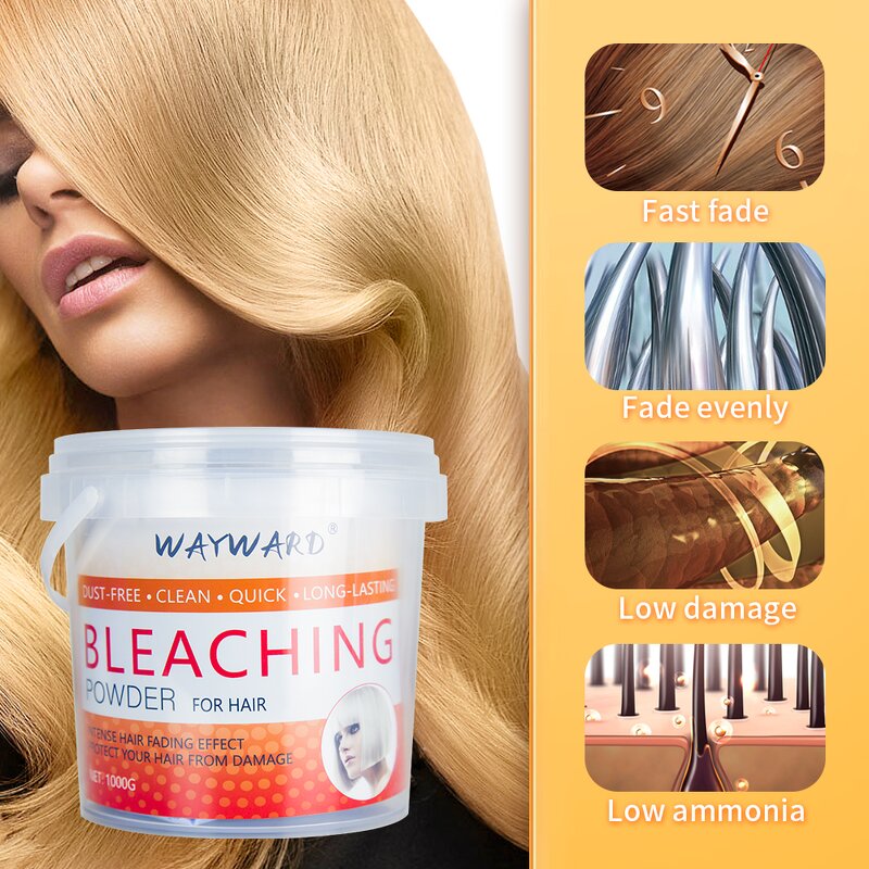 Hair Bleaching Powder Manufacturer - Ready to Shipment High Quality Private Label 1000g Quick Blonde