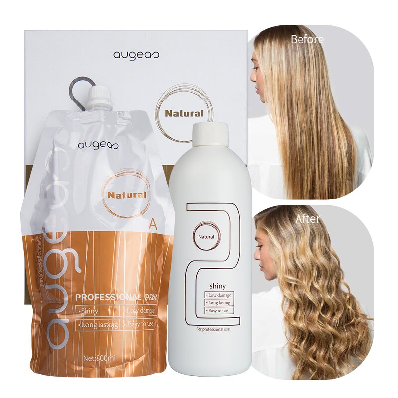 Hair Perm Manufacturer - Factory Price Ready to Ship Salon Natural Low Damage Long Lasting Curly