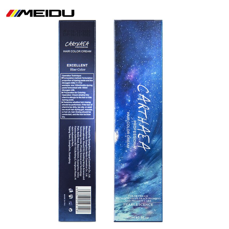 Hair Colour Cream Manufacturer - Customized Logo Best Selling Permanent Organic Multiple Colors